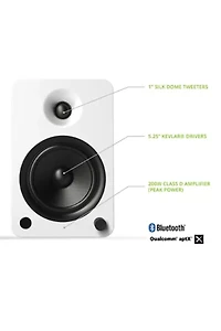 Kanto YU6 Powered Bluetooth Bookshelf Speaker Set