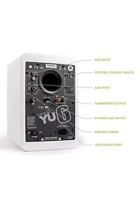 Kanto YU6 Powered Bluetooth Bookshelf Speaker Set