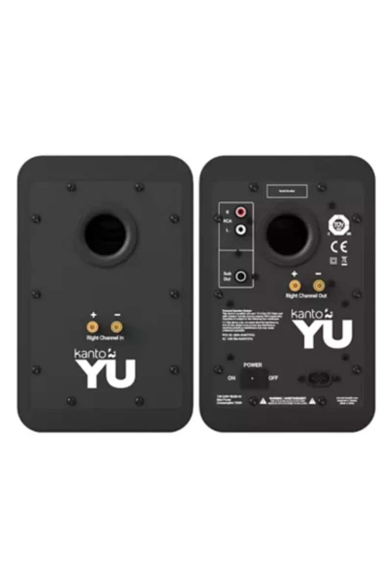 Kanto YU Powered Bluetooth Bookshelf Speaker Set
