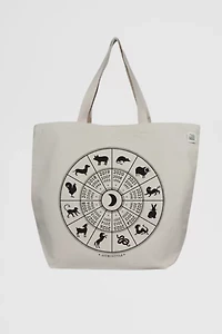 ECOBAGS & Astrostyle 100% Recycled Cotton Zodiac Tote Bag