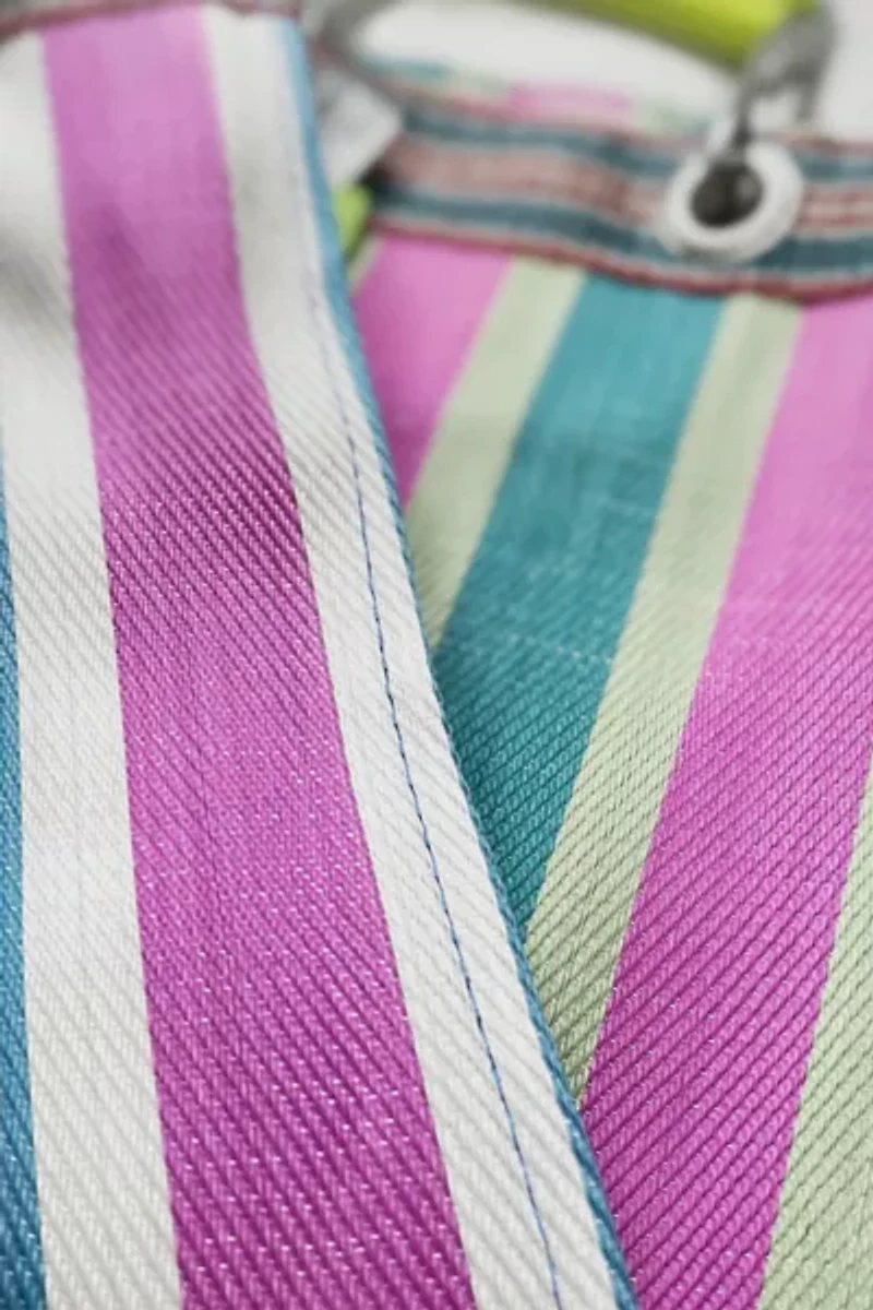 Puebco Tall Recycled Plastic Stripe Bag