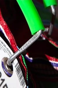 Puebco Tall Recycled Plastic Stripe Bag