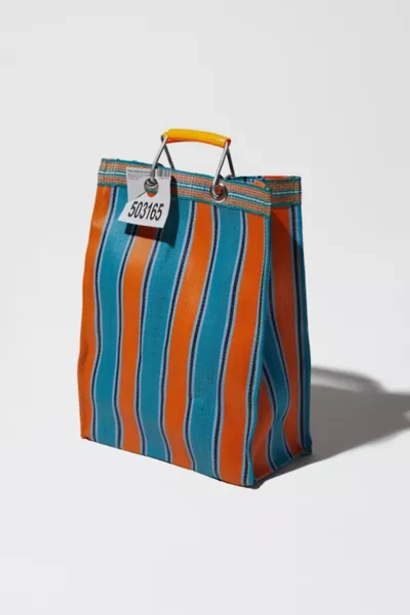 Puebco Tall Recycled Plastic Stripe Bag