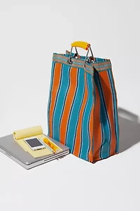 Puebco Tall Recycled Plastic Stripe Bag