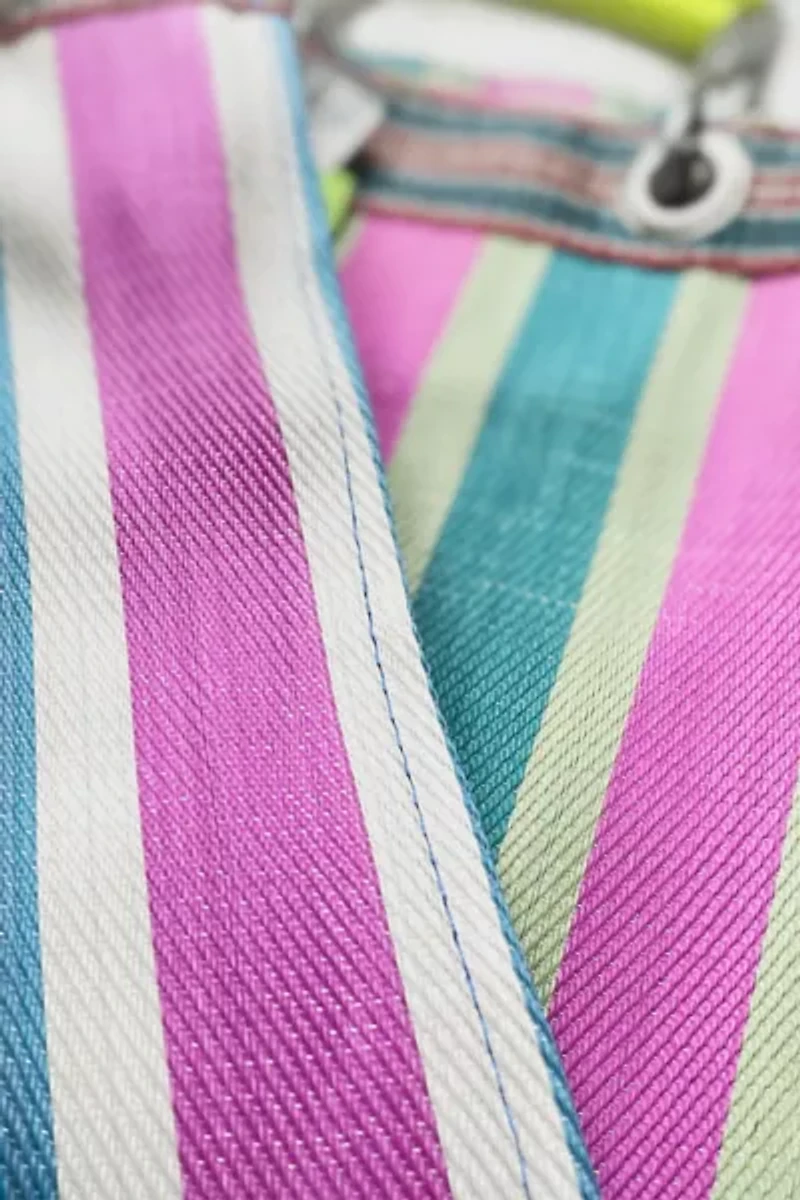 Puebco Wide Recycled Plastic Stripe Bag