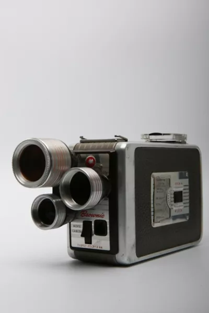 Acme Camera Co. Vintage Kodak Brownie Turret 8mm Movie Camera
