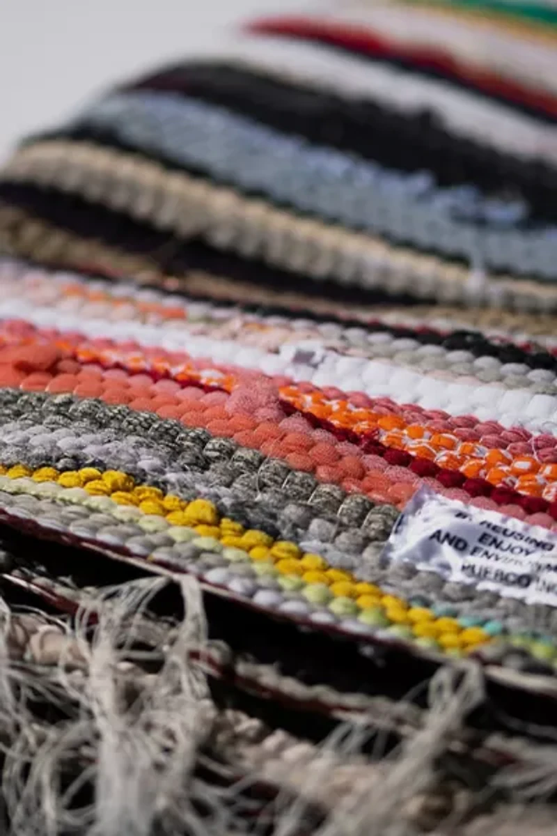 Puebco Collected Recycled Fabric Rug