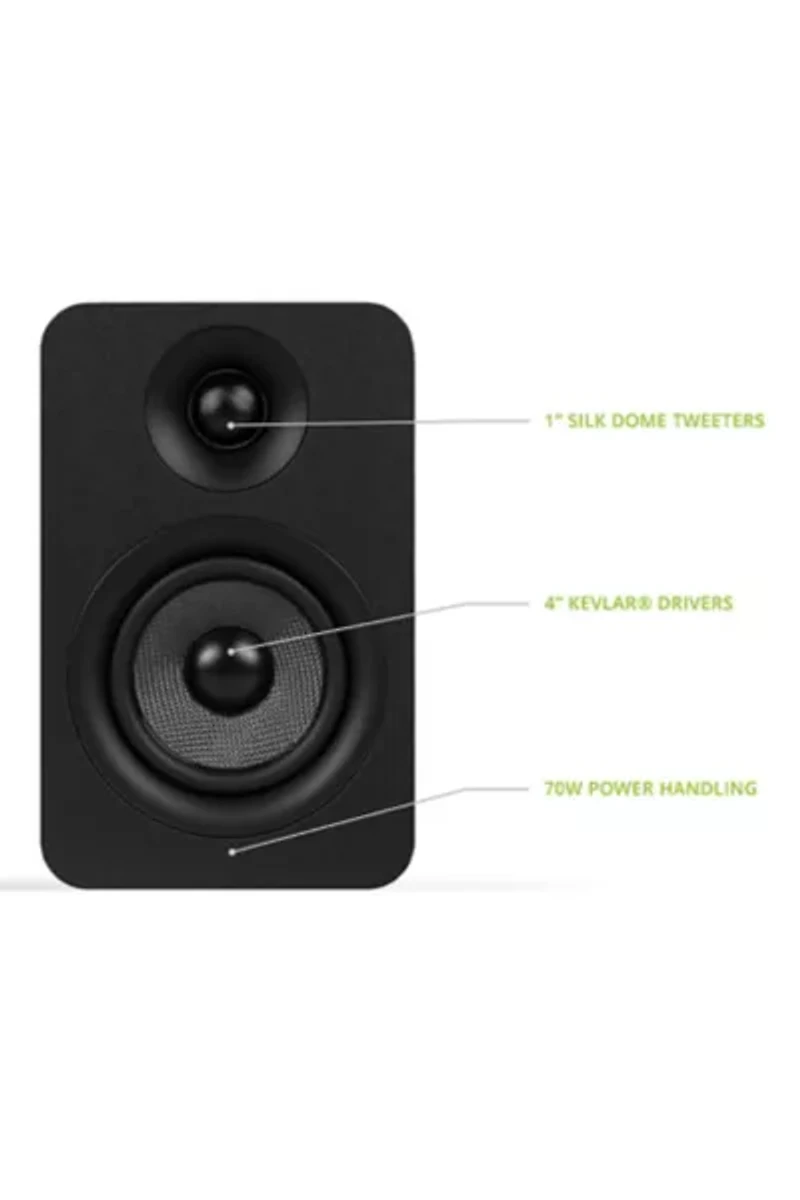 Kanto YUP4 Passive Bookshelf Speakers - Pair