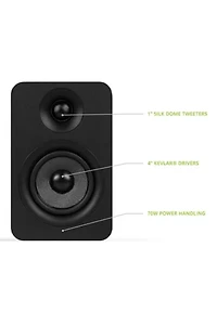 Kanto YUP4 Passive Bookshelf Speakers - Pair