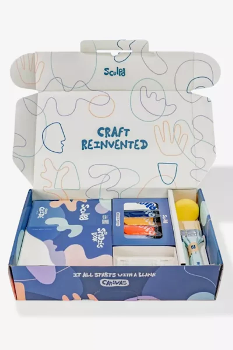 Sculpd Abstract Canvas Painting Kit