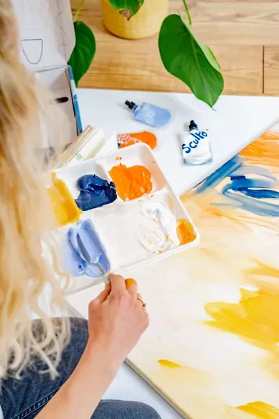 Sculpd Abstract Canvas Painting Kit