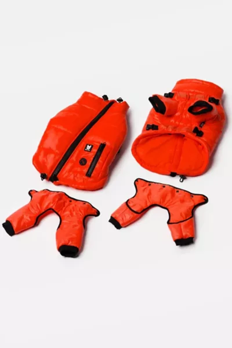 Silver Paw Whistler Full Body Dog Snowsuit