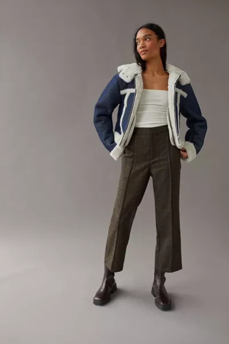 UO Roselyn Faux Shearling Jacket