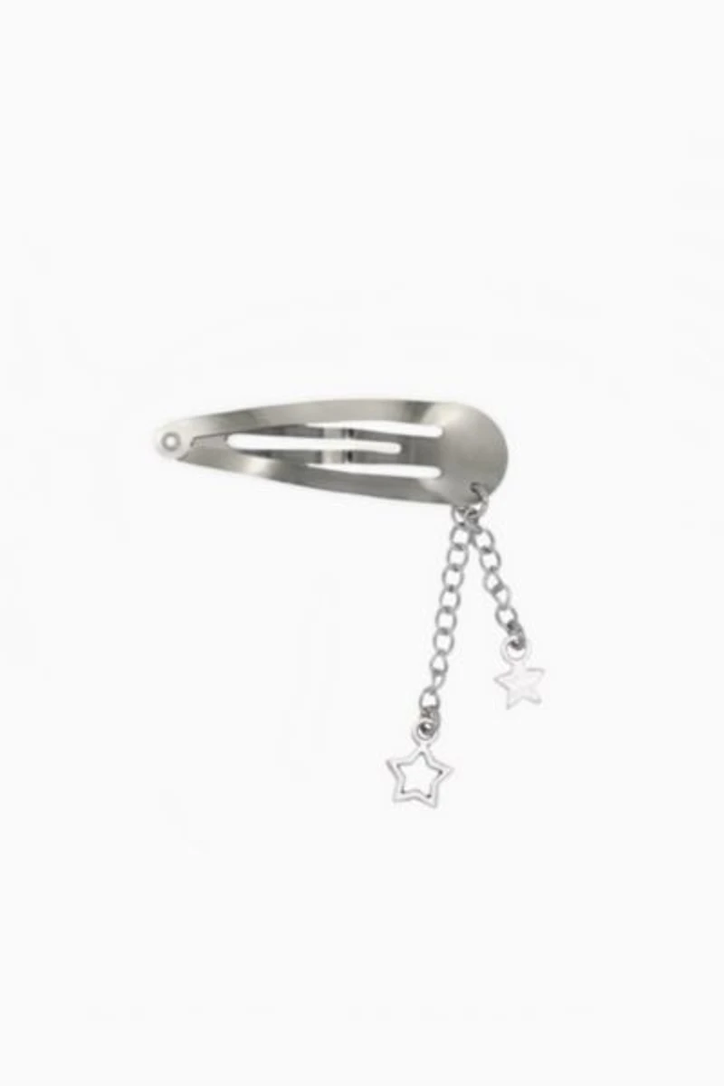 Velvet Luna Star Charms Snap Hair Clips - Set of 3