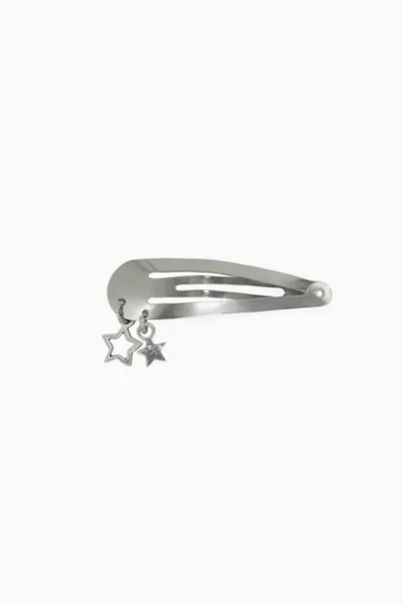 Velvet Luna Star Charms Snap Hair Clips - Set of 3