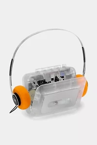Retrospekt CP-81 Portable Cassette Player and Headphones Set