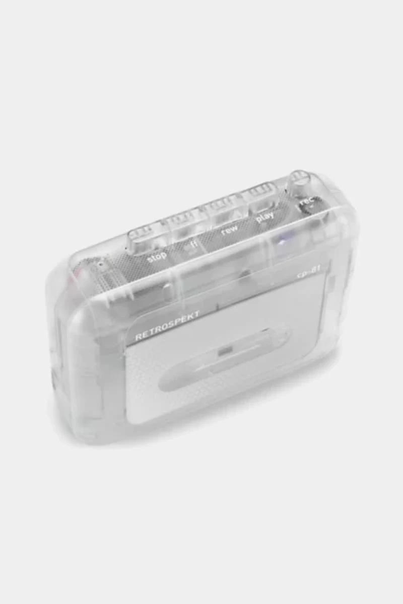 Retrospekt CP-81 Portable Cassette Player and Headphones Set