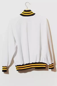 Vintage 1980s University of Iowa Button Up Letterman Jacket