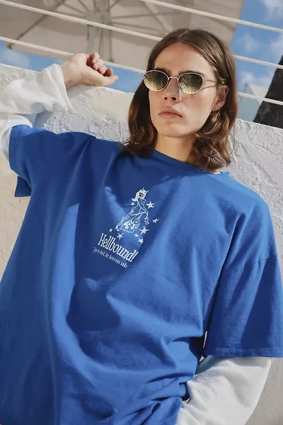 Walker Metal Oval Sunglasses