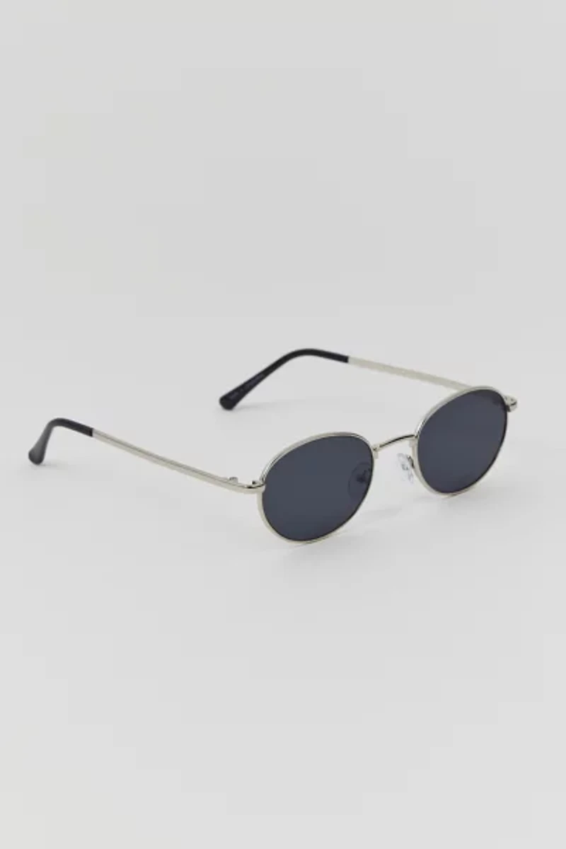 Walker Metal Oval Sunglasses
