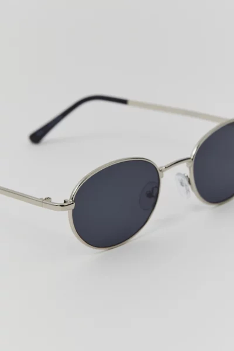 Walker Metal Oval Sunglasses