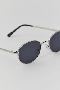 Walker Metal Oval Sunglasses