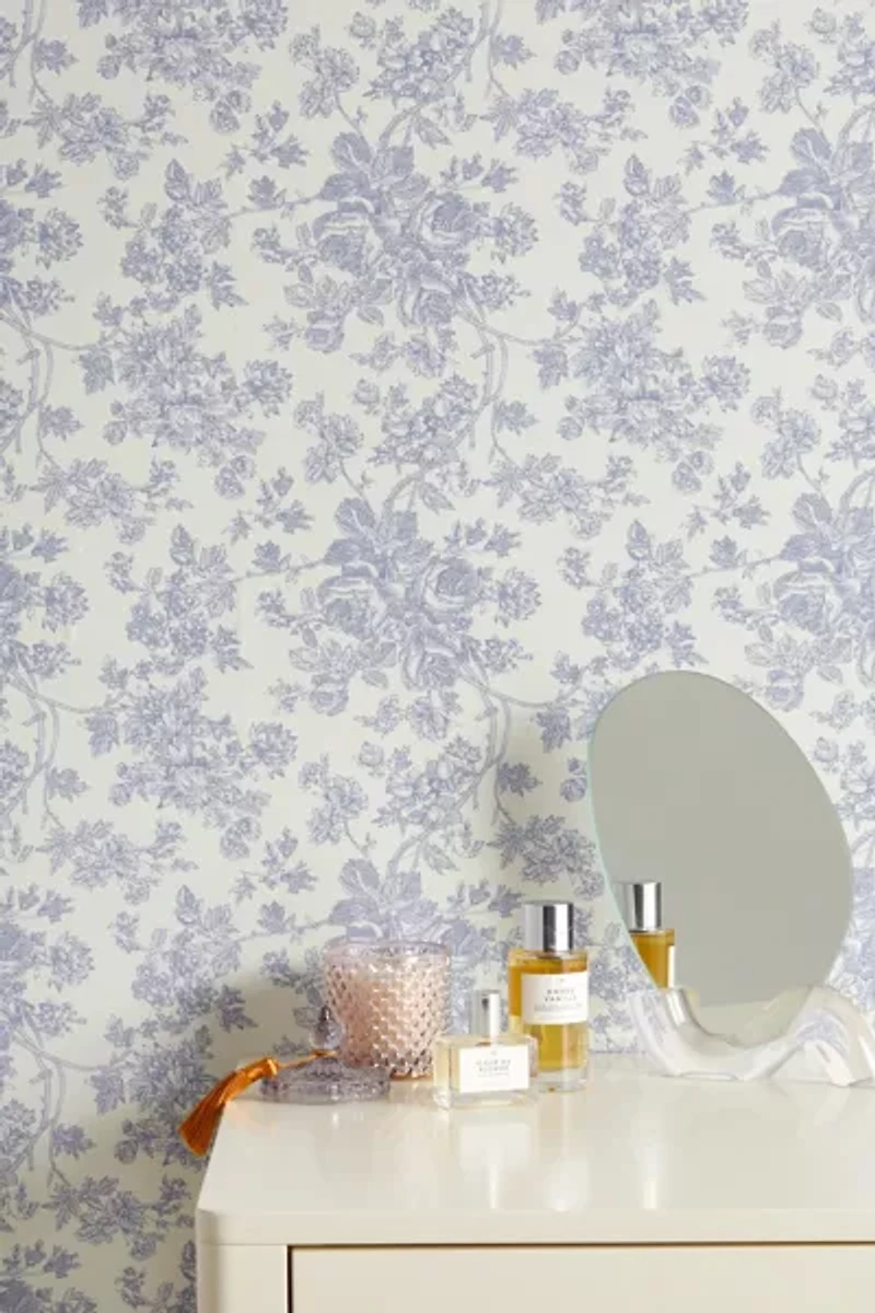 UO Home Toile Removable Wallpaper