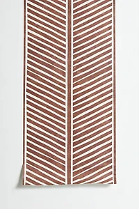 Little Arrow Design Co Chevron On Brandywine Removable Wallpaper