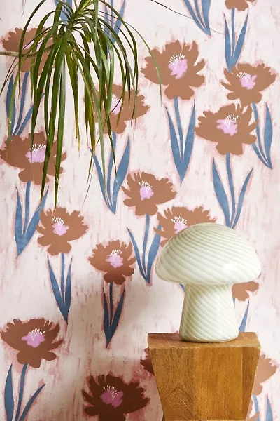 Schatzi Brown Danni Floral Pink Removable Wallpaper