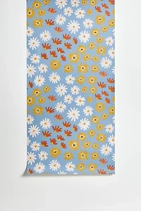 Emanuela Carratoni Wild Painted Flowers Removable Wallpaper
