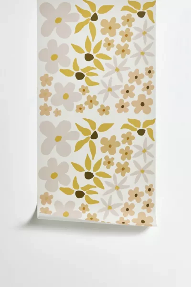 Urban Wild Studio Black Coffee Morning Tan Removable Wallpaper
