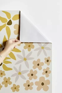 Urban Wild Studio Black Coffee Morning Tan Removable Wallpaper