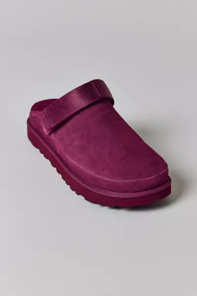 UGG Women's Goldenstar Suede Clog