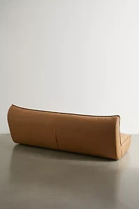 Greta Recycled Leather XL Sleeper Sofa