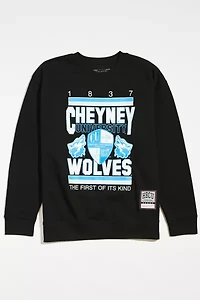 Cheyney University X Mitchell & Ness UO Exclusive Oversized Crew Neck Sweatshirt