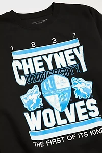 Cheyney University X Mitchell & Ness UO Exclusive Oversized Crew Neck Sweatshirt
