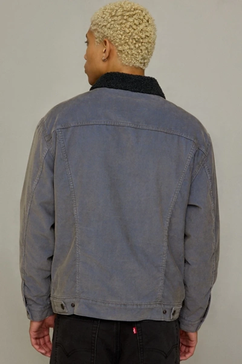 Levi’s Relaxed Fit Fleece Lined Trucker Jacket