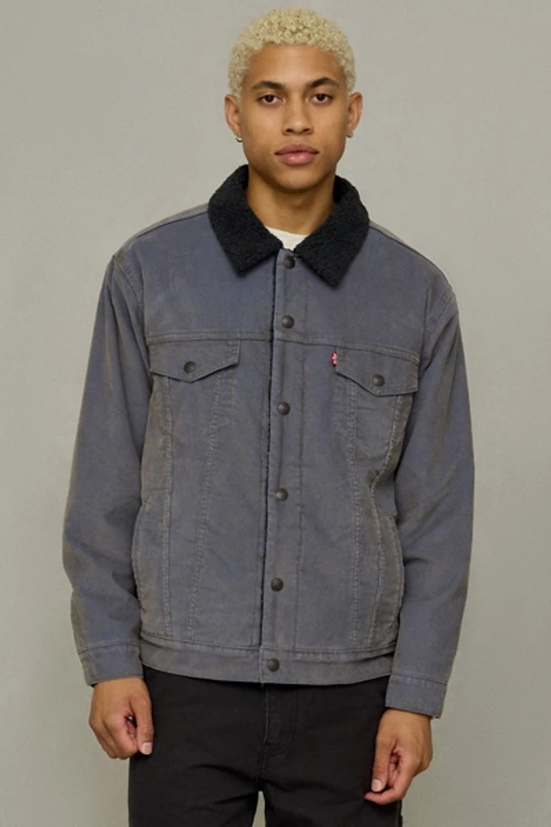 Levi’s Relaxed Fit Fleece Lined Trucker Jacket