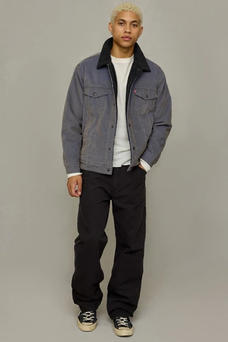Levi’s Relaxed Fit Fleece Lined Trucker Jacket
