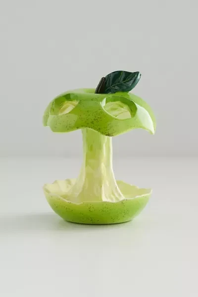 Trash Apple Toothbrush Holder