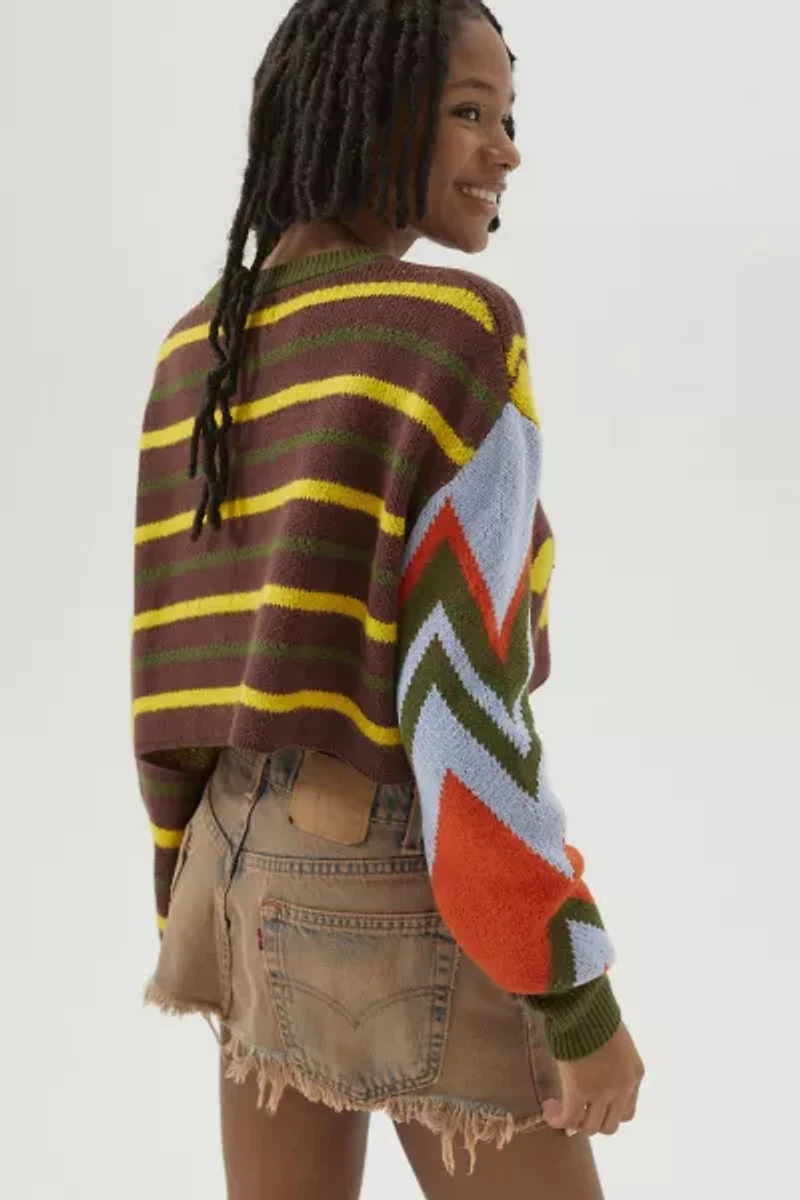BDG Rio Pullover Cropped Sweater