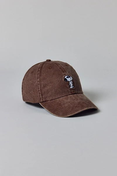 Peanuts Snoopy Embroidered Icon Washed Dad Hat