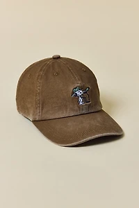 Peanuts Snoopy Embroidered Icon Washed Dad Hat