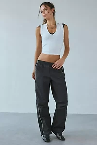 BDG Jess Straight Leg Nylon Track Pant