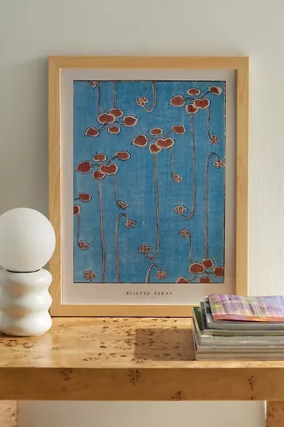 PSTR Studio Bijutsu Sekai Vine Frameless Art Print