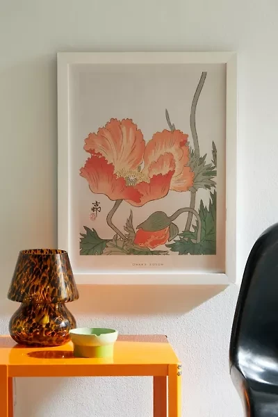 PSTR Studio Ohara Koson Birds And Plants Frameless Art Print