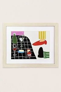 hiabbyhi Dinner Party Art Print