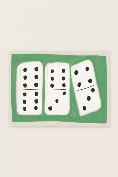 hiabbyhi Lucky Dominos Art Print