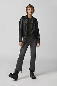 Daze Denim Shy Girl High-Waisted Cropped Flare Jean