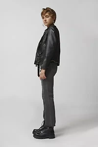 Daze Denim Shy Girl High-Waisted Cropped Flare Jean